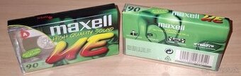 Audiokazety MAXELL UE 90 / Nové Zabalené / 5€-KS