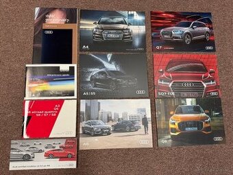 Katalógy a prospekty Audi, Škoda, MTM, Exclusive