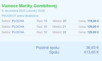 Marika Gombitova - koncert 9.12.2025