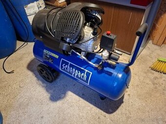 Scheppach Dvojvalcový olejový kompresor HC 53 DC