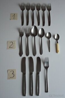 príbory, strúhadlá...