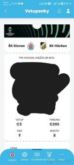 Slovan Bratislava vs Häcken