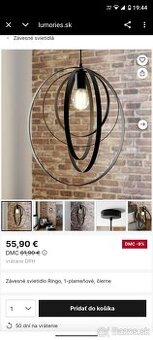 Závesné svietidlo ringo