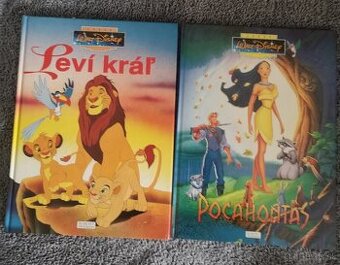 Disney knihy – Edícia Luxus (Leví kráľ, Pocahontas)