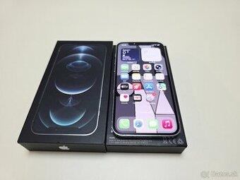 APPLE IPHONE 12 PRO 256GB SILVER ,ZDRAVIE BATERKY 100%