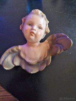 Starožitná hlava anjelika GOEBEL Sacrart