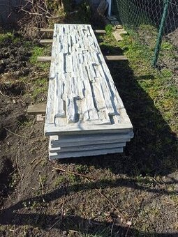 Predám betónový plot 5ks