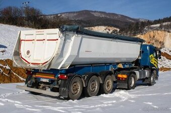 Vyklápací náves Schwarzmuller - hliníková korba odp. DPH