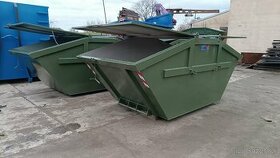 Prodám kontejner reťazový-mulda 7m3 s otvírací střechou