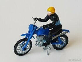 Motorka s jazdcom stará hračka - 1