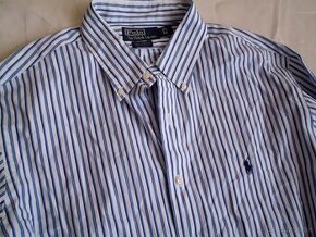 Ralph Lauren  pánska košeľa pásik 2XL - 1