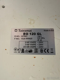 Predám ohrievacie teleso Tatramat EO 3000W