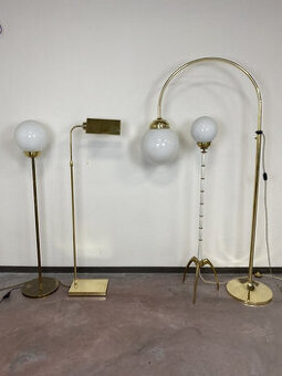 Dizajnové štýlové podlahové lampy 1930-50