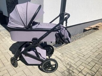Kombinovaný kočík Moon Style 2020, autosedačka Cybex