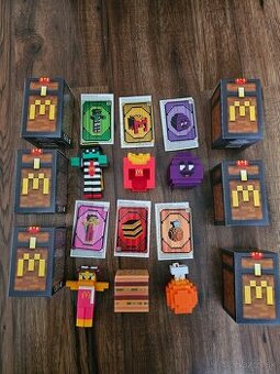 McDonald's Minecraft Sada + jednotlivé hračky