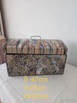 Retro drevená bedňa