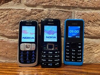 Nokia 2630, Nokia 3110c, Nokia 105