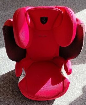 Autosedačka CYBEX Solution S-fix Ferrari racing - Červená
