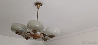 Starožitný luster- 50te-60te roky  minulého storočia