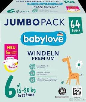 Plienky Babylove 6