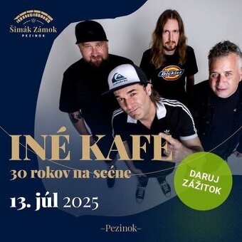 Ine Kafe, Pezinok, 13.7.2025, Simak zamok