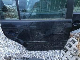 Dvere vw touran 1t čierna met.