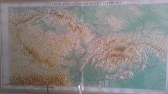 Mapa ČSSR - 1