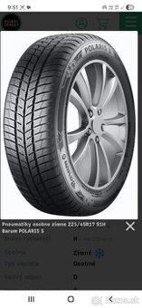 zimne pneumatiky 225/45/R17