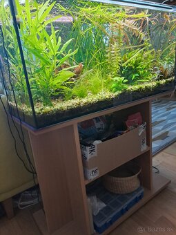 Kompletne akvarium 120l