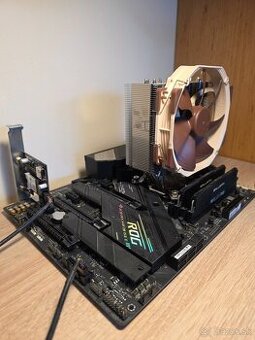 Predám i7‑10700K + Z490-F + 16GB DDR4 3600 + Noctua – TOP st