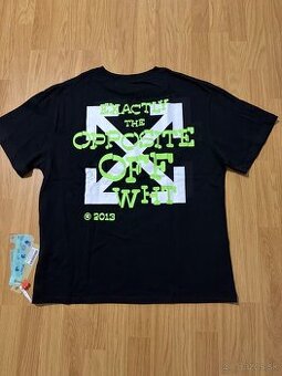 Pánske čierne Off-White tričko