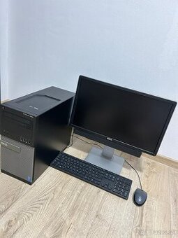 Dell počítač i5 / 8GB RAM / 465GB / Windows 10 Pro + monitor