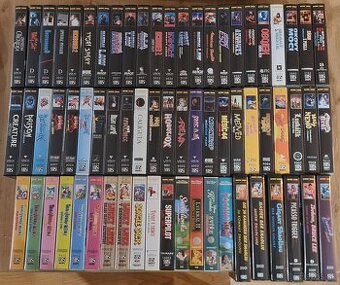 Zbierka originálnych VHS kaziet