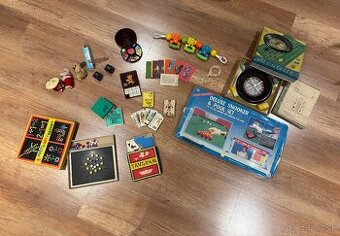 Retro hračky a hry
