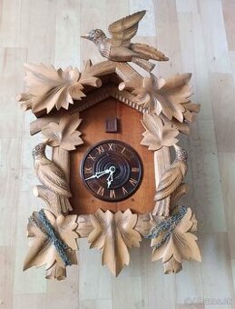 drevené kukuckove hodiny