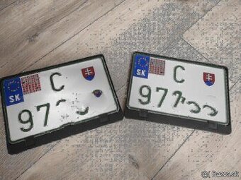 Prevozne znacky EÚ SK DE AT CZ PL -