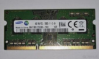 Samsung DDR3 4 GB pre notebook