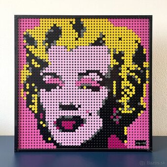 Lego Andy Warhol: Marilyn Monroe