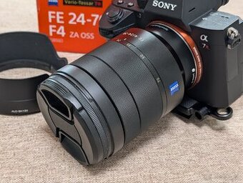 Sony 24 – 70 mm f/4,0 + filter