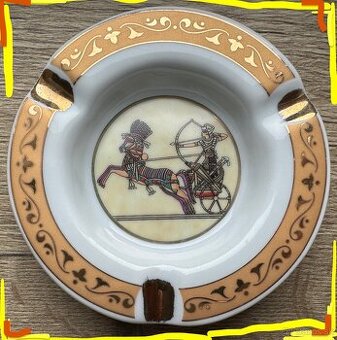 VINTAGE keramický popolník z Egypta za 10EUR