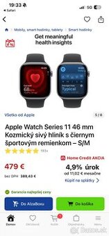 Apple watch 11 GPS 46mm