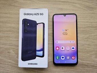 Samsung Galaxy A25 5G 6GB/128GB, top, zaruka