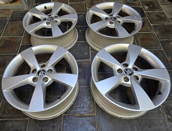 ORIGINÁL ŠKODA HLINÍKOVÉ DISKY 5x100 R16