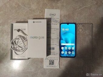 Motorola G06 / 4GB/64GB Nový 2 roky ZÁRUKA