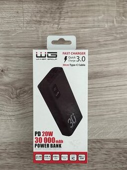 Fast Charger PD 20W 30 000mAh powe bank
