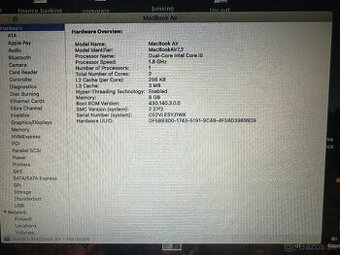 macbook air 2017 (13inch)