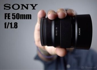 objektív SONY FE 50mm f/1.8