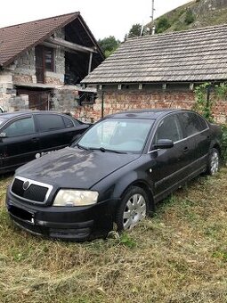Rozpredam superb 1 čierny tdi
