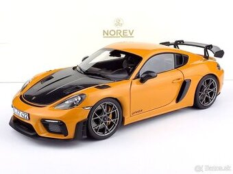 PORSCHE 718 CAYMAN GT4 RS WEISSACH PAKET 2023 – 1:18 NOREV