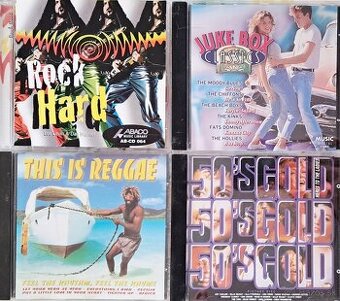 ROZNE CD VÝBERY - kus 1,00€